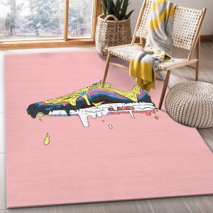 Sean Wotherspoon Air Max Fashion Brand Area Rug Living Room Rug Family Gift US Decor