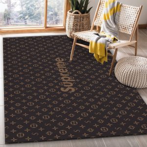 Supreme Lv Red Area Rug Living Room Rug Christmas Gift Us Decor - Peto Rugs