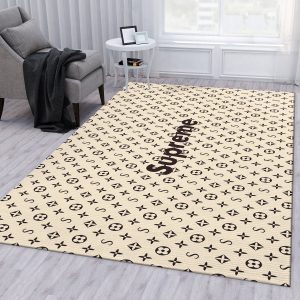 Lv And Supreme Rug Area Rug Floor Decor