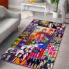 The Beatles Style 4 Living Rooms Area Rug, Living Room Rug,  Family Gift US Decor