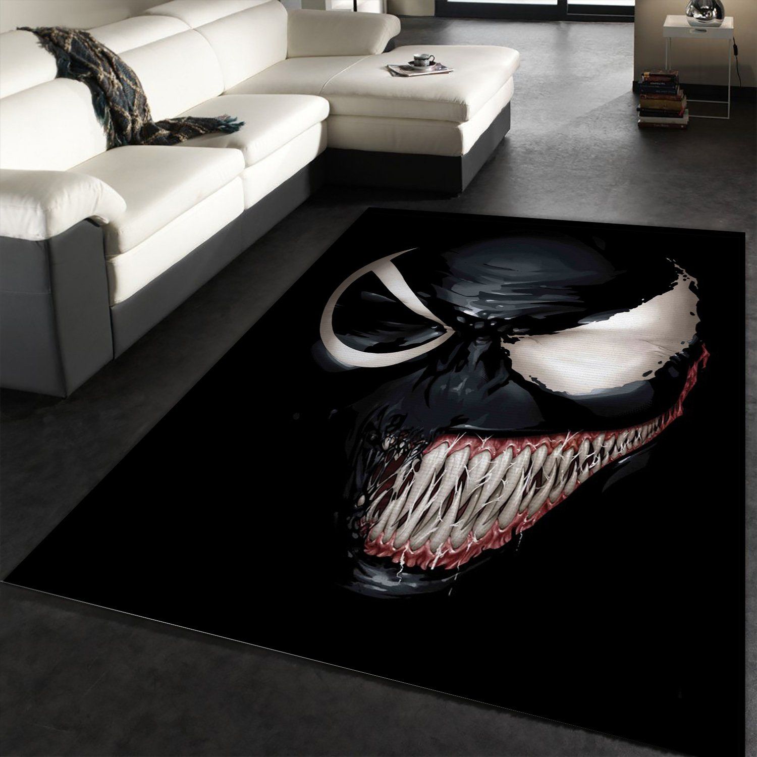 Venom Marvel Rug Bedroom Floor Decor Home Decor