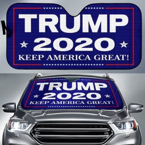 2020 Presidential Campaign Trumps Car Auto Sun Shade