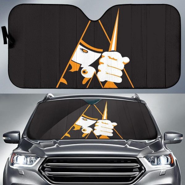 A Clockwork Oranges Car Auto Sun Shade