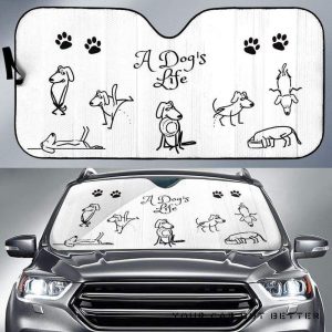 A DogS Life Car Auto Sun Shade