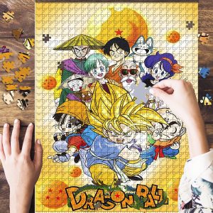 A Gohan Dragon Ball Jigsaw Puzzle Set