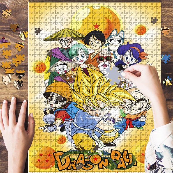 A Gohan Dragon Ball Jigsaw Puzzle Set