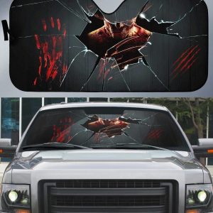 A Nightmare On Elm Street Frederick Charles Krueger Car Auto Sun Shade