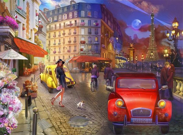 A Stroll In Paris Jigsaw Puzzle Set