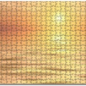 Abendstimmung Calm Sea Sunset Jigsaw Puzzle Set