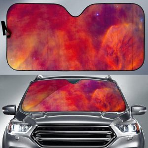 Abstract Nebula Cloud Galaxy Car Auto Sun Shade