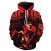 Acdc Rock Band 3D Printed Hoodie/Zipper Hoodie