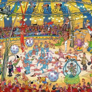 Acrobat Circus Jigsaw Puzzle Set