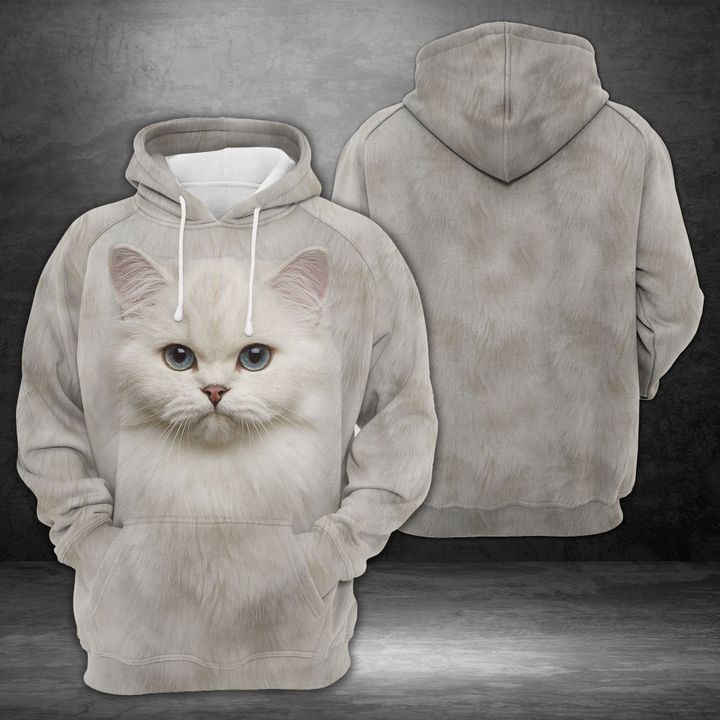 Adorable British Cat 3D Printed Hoodie/Zipper Hoodie Adorable British Cat 3D Printed Hoodie/Zipper Hoodie