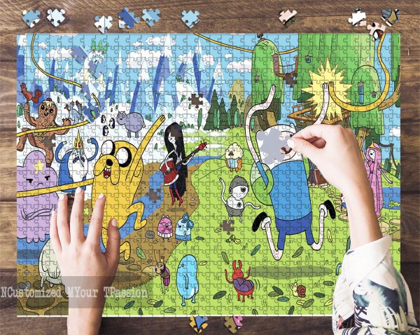 Adventure Time Jigsaw Puzzle Set