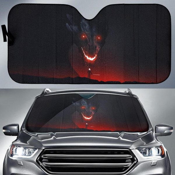 Aegon Targaryen The Conqueror Balerion Black Dread Car Auto Sun Shade