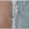 Aerial Beach Waves At Sea Shore Jigsaw Puzzle Set