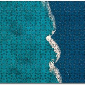 Aerial Blue Ocean Jigsaw Puzzle Set