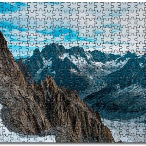 Aerial Mountains Jigsaw Puzzle Set