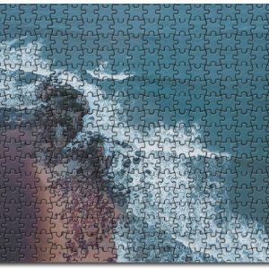 Aerial Shot Of Beach Seashore Jigsaw Puzzle Set