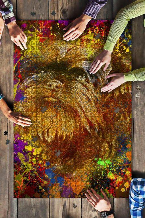 Affenpinscher Dog Colorful Jigsaw Puzzle Set
