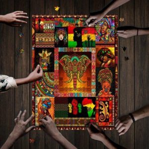 African Culture Jigsaw Puzzle Set