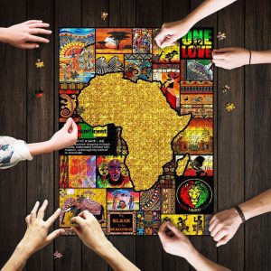 African Culture Jigsaw Puzzle Set