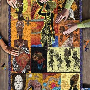 African Girls Jigsaw Puzzle Set