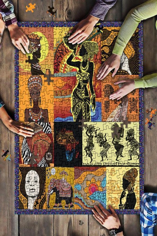 African Girls Jigsaw Puzzle Set