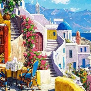 Afternoon On The Aegean Sea Jigsaw Puzzle Set