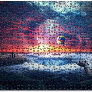 Airballons Sunset Jigsaw Puzzle Set