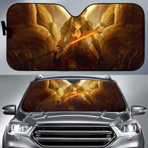 Akai Katana Batan Saionji Ukyo Saionji Auto Car Auto Sun Shade