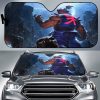 Akuma Art Street Fighter Car Auto Sun Shade