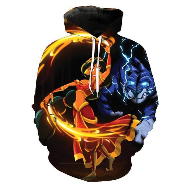 Aladin 3D Printed Hoodie/Zipper Hoodie