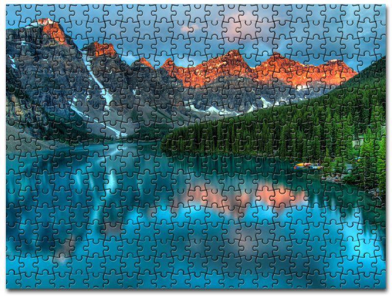 Alberta Canada Jigsaw Puzzle Set Alberta Canada Jigsaw Puzzle Set