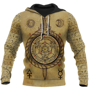 Alchemy Dragon 3D Printed Hoodie/Zipper Hoodie