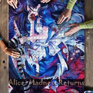 Alice Anime Girl Jigsaw Puzzle Set