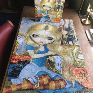 Alice In Wonderland Jigsaw Puzzle Set