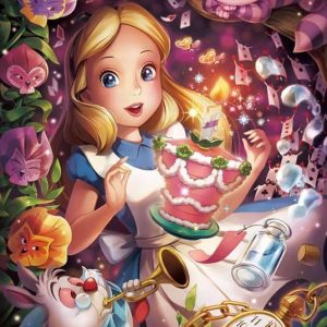 Alice In Wonderland Jigsaw Puzzle Set