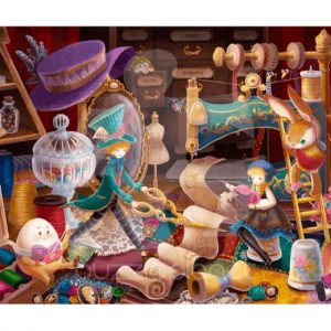Alice In Wonderland Jigsaw Puzzle Set
