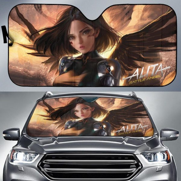 Alita Wings Battle Angel Car Auto Sun Shade