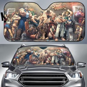 All Fighter Street Fighter Car Auto Sun Shade