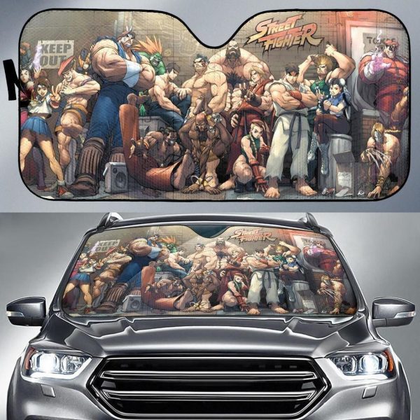 All Fighter Street Fighter Car Auto Sun Shade