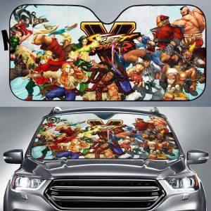 All Fighter Street Fighter V Car Auto Sun Shade