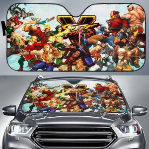 All Fighter Street Fighter V For Gamer Car Auto Sun Shade