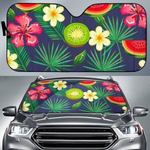 Aloha Tropical Watermelon Car Auto Sun Shade
