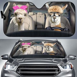 Alpaca Car Auto Sun Shade