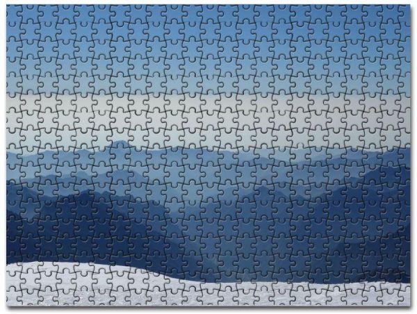Alps Mountains Clear Sky Jigsaw Puzzle Set