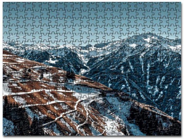 Alps Mountains Jigsaw Puzzle Set