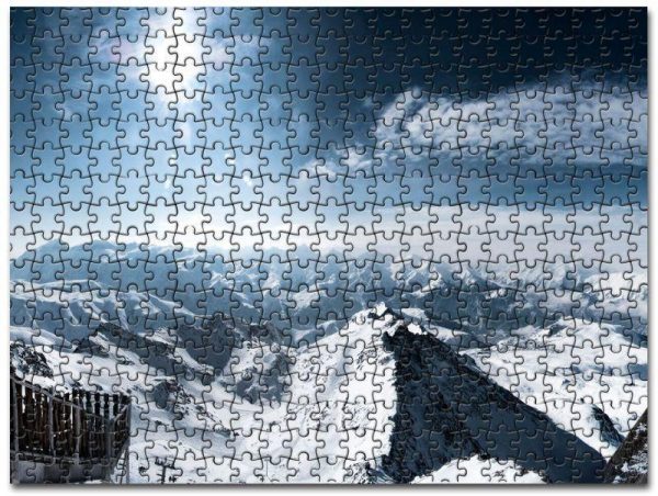 Alps Snow Jigsaw Puzzle Set