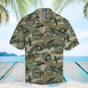 Amazing Air Force Hawaiian Shirt Summer Button Up